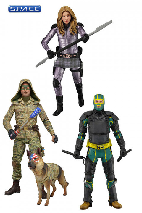 3er Komplettsatz: Kick-Ass 2 Series 2