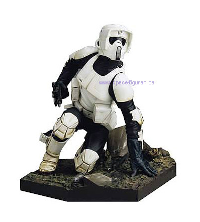 1/7 Scale Scout Trooper Snap Fit Model Kit (Star Wars - ROTJ)