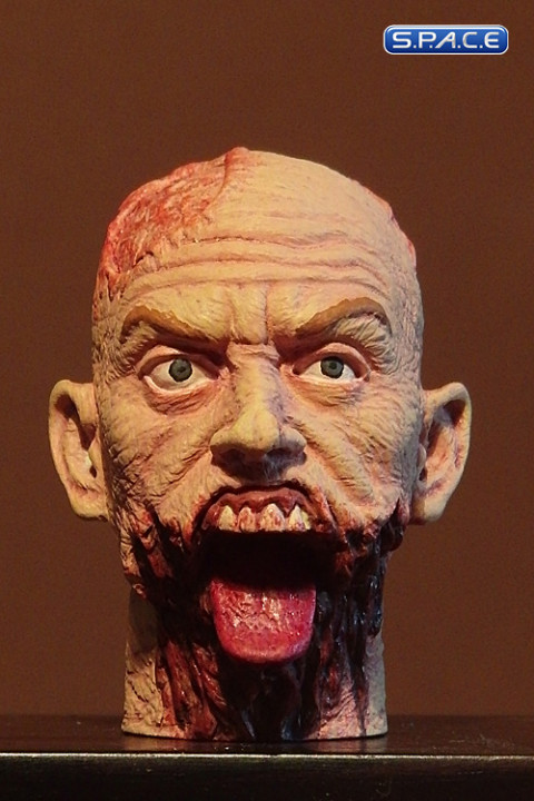 1/6 Scale Zombie Head Clint (regular paint)