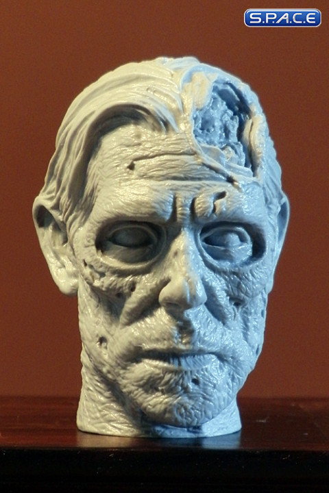 1/6 Scale Zombie Head Roger (unpainted)