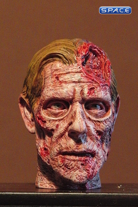 1/6 Scale Zombie Head Roger (professional paint)