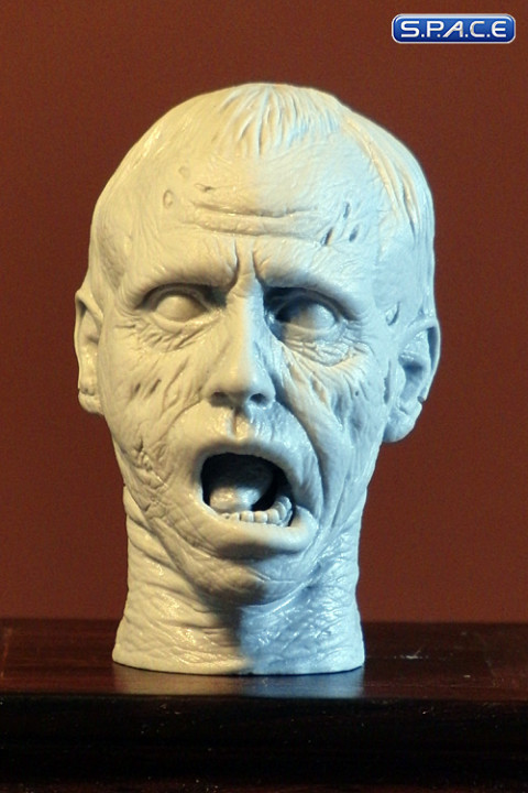 1/6 Scale Zombie Head Scott (unpainted)