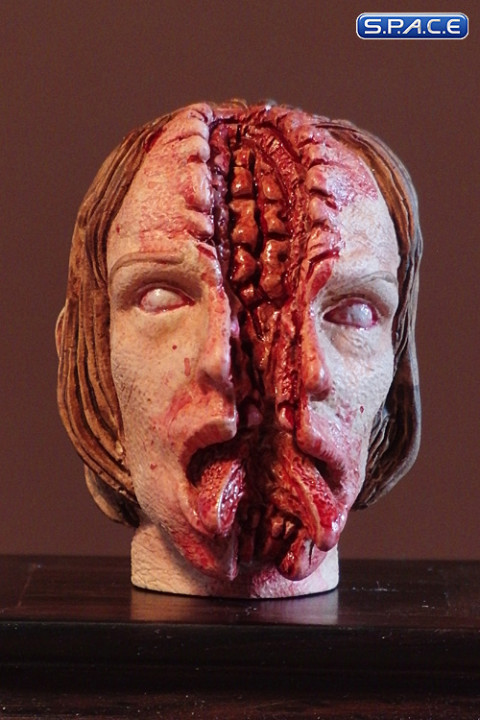 1/6 Scale Zombie Head Two Face Sally (regular paint)