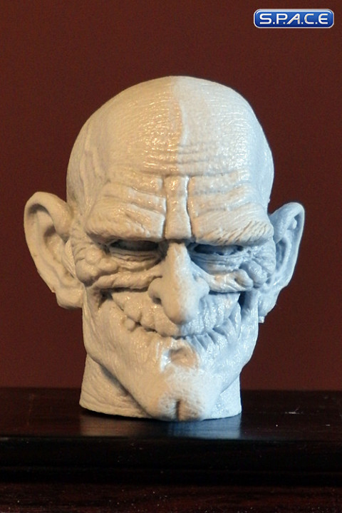 1/6 Scale Gnome Head Uncle Creepy (unpainted)