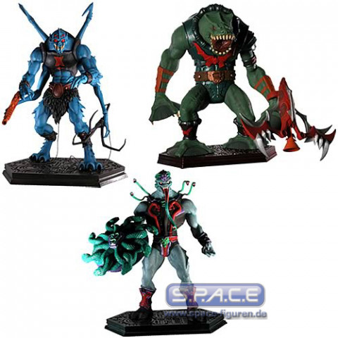 Complete Set of 3: MOTU 6 Mini-Statues Series 4