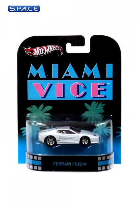 1:64 Ferrari F512 M Hot Wheels X8915 Retro Entertainment (Miami Vice)