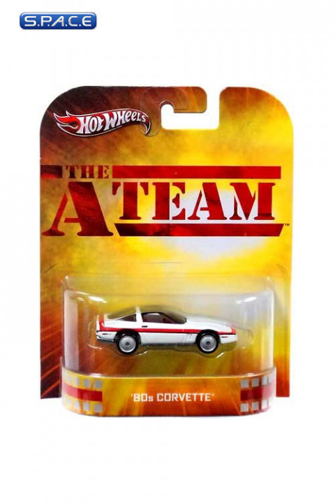 1:64 80s Corvette Hot Wheels X8894 Retro Entertainment (The A-Team)
