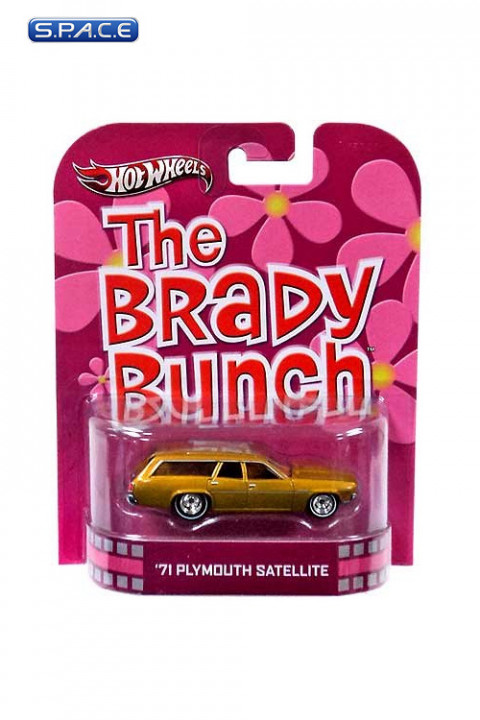 1:64 71 Plymouth Satellite Hot Wheels X8917 Retro Entertainment (The Brady Bunch)