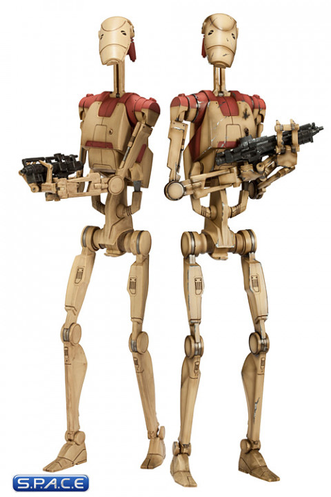 1/6 Scale Security Battle Droids Figure Set (Star Wars)