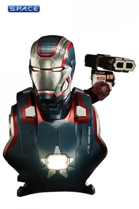 1:1 Iron Patriot Life-Size Bust (Iron Man 3)