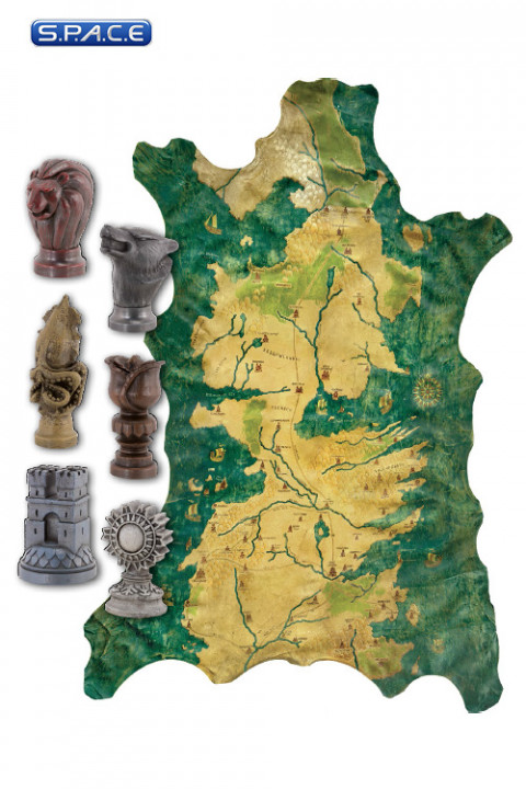 Map Marker Set with Map (Game of Thrones)