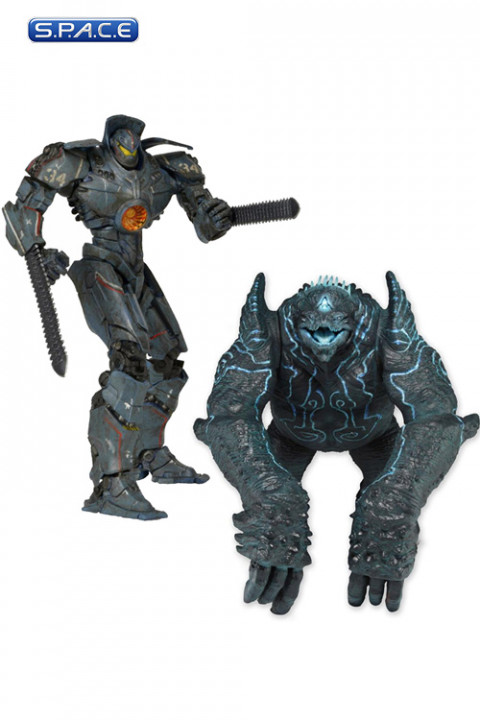 特撮 PACIFIC RIM GIPSY DANGER & LEATHERBACK Gipsy Danger and Leatherback 2-Pack (Pacific Rim)