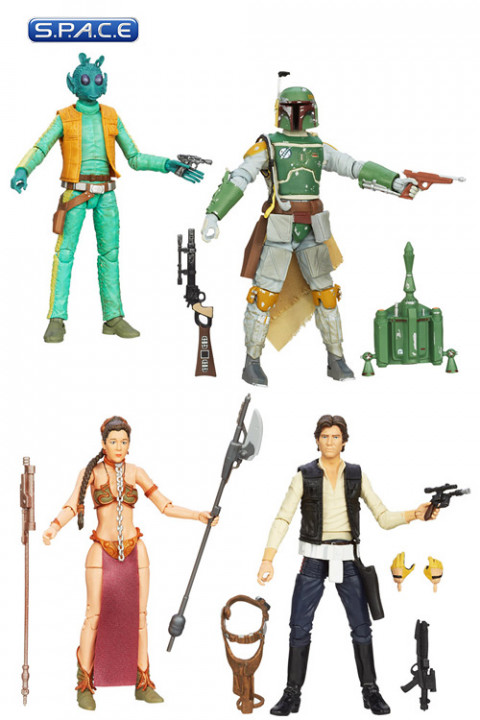 4er Case: 6 The Black Series Wave 2 Assortment (Star Wars)