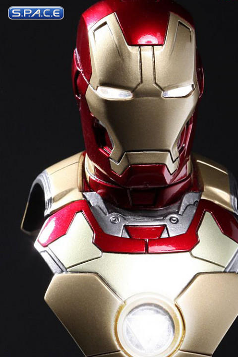 1/6 Scale Iron Man Mark XLII Bust (Iron Man 3)