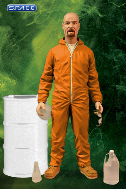 Walter White in Orange Hazmat Suit Exclusive (Breaking Bad)