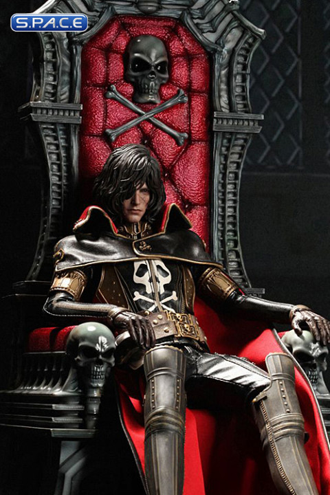 1/6 Scale Captain Harlock with Throne Movie Masterpiece MMS223 (Space Pirate Captain Harlock)