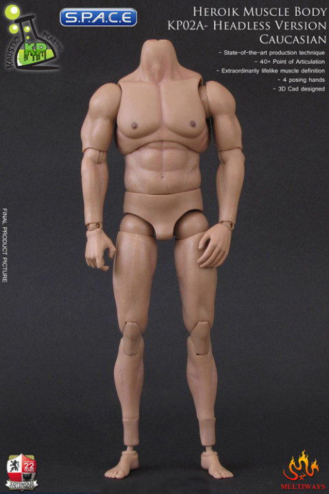 1/6 Scale Heroic Muscle Body - Headless Version KP02A