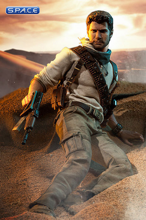 Uncharted Treasure Hunter Nathan Drake Explores Iron Studios