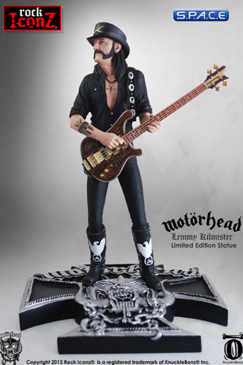 Lemmy Kilmister Rock Iconz Statue (Motrhead)