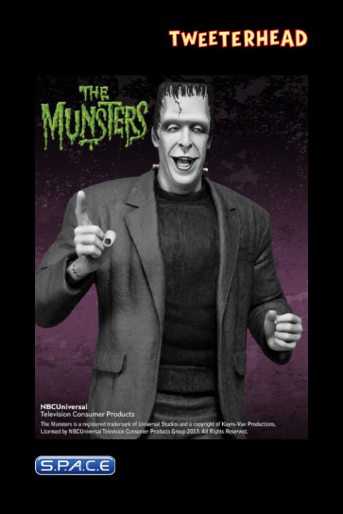 Herman Munster Maquette Black and White Edition (The Munsters)