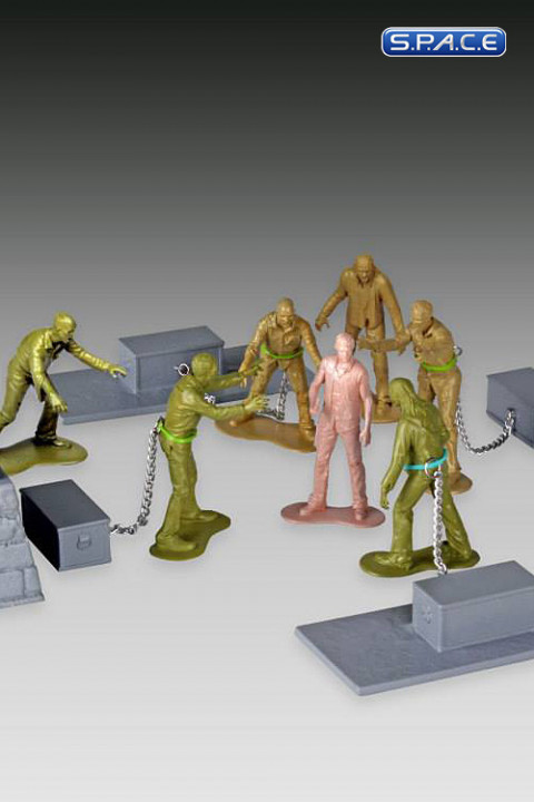 Woodbury Arena Survivor Set (The Walking Dead Army Men Series 2)