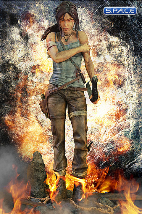 Lara Croft Survivor Statue (Tomb Raider 2013)