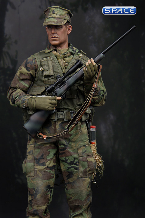 1/6 Scale Marine Corps Scout Sniper - Sergeant Major