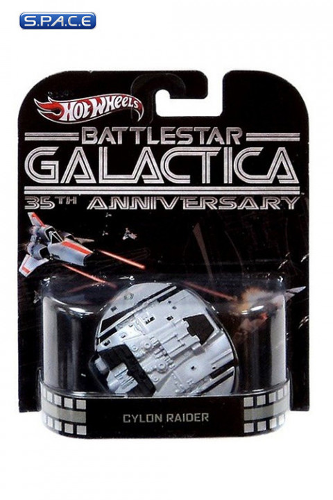 1:64 Cylon Raider Hot Wheels X8899 Retro Entertainment (Battlestar Galactica)