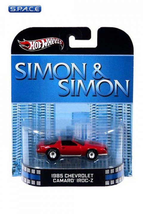1:64 1985 Cevrolet Camaro Iroc-Z Hot Wheels X8928 Retro Entertainment (Simon & Simon)