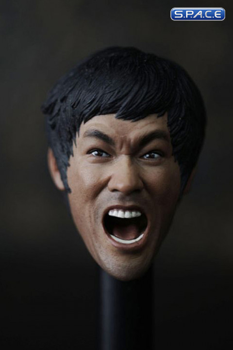 1/6 Scale Bruce Lee Head roaring Version