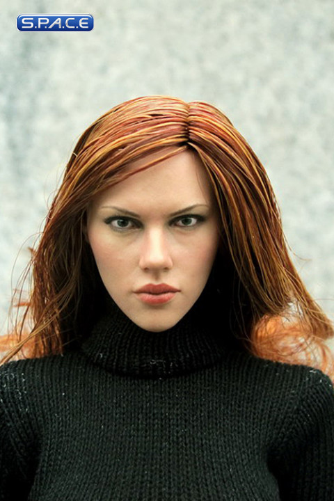 1/6 Scale Black Widow Head Sculpt