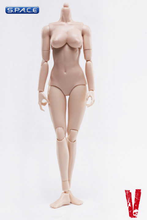 1/6 Scale Female Large Bust Body - Pale/Light Tan (FX01-A)