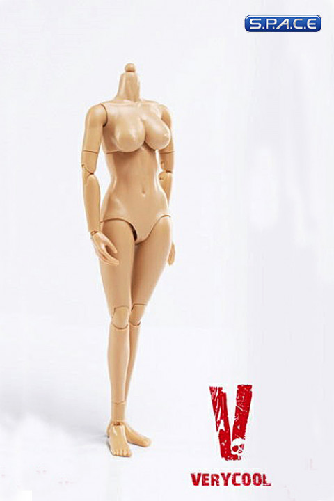 1/6 Scale Female Large Bust Body - Medium Tan/Asian (FX01-C)