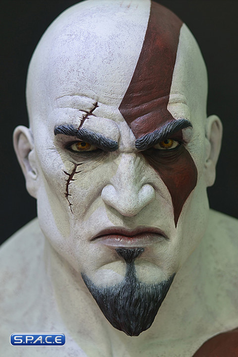 1:1 Kratos Life-Size Bust (God of War Ascension)