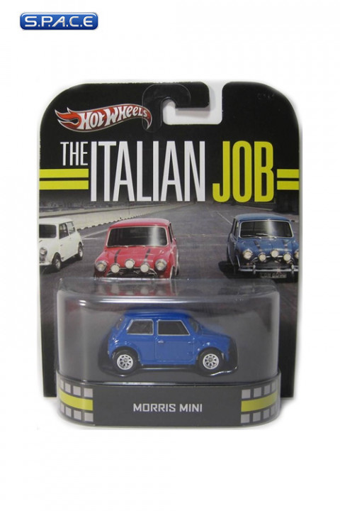 1:64 Morris Mini Blue Hot Wheels X8922 Retro Entertainment (The Italian Job)