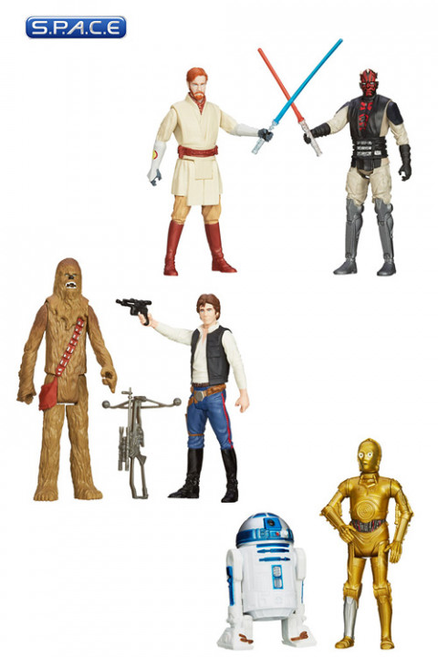 Set of 3: Mission Series 2-Packs Wave 2 (Star Wars)