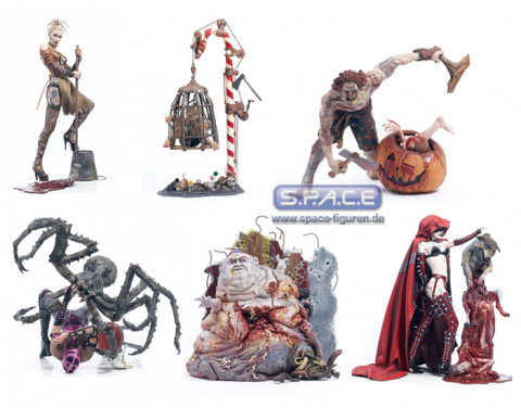 Complete Set of 6 Monsters Series 4 Twisted Fairy Tales