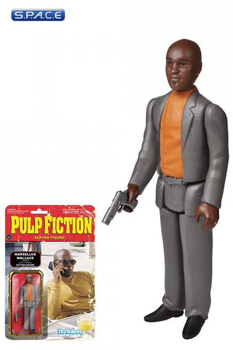Miramax Pulp Fiction MARSELLUS WALLACE Deluxe Action Figur ca.18cm  Neu OVP 
