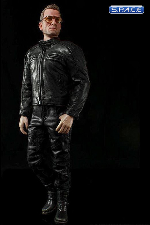 1/6 Scale Davidson Leather Set Reflection Skull (black)