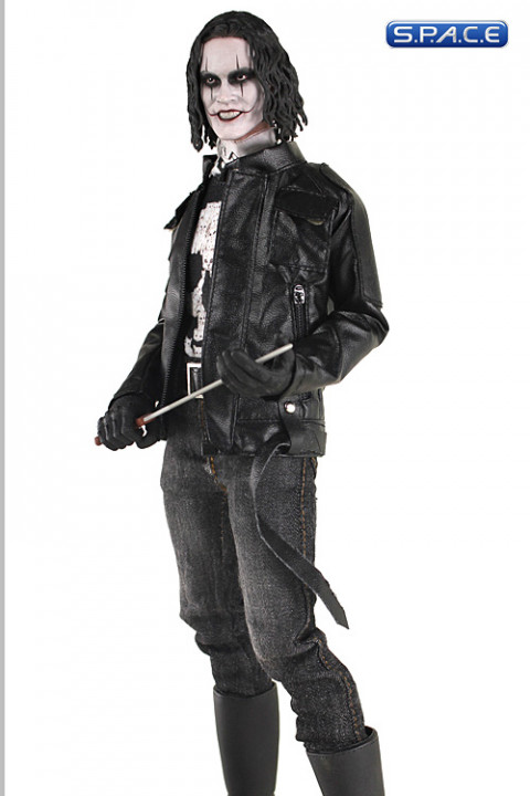 1/6 Scale Black Leather Jacket Full Set