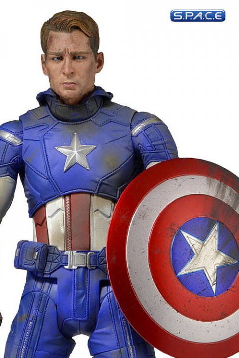 1/4 Scale Captain America Battle Damaged (The Avengers)