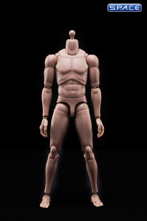 1/6 Scale Male Body - matte caucasian skin tone MX02-A