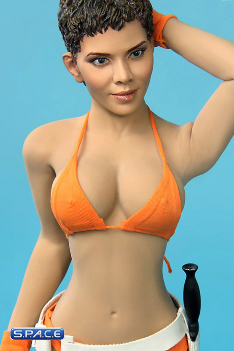 1/6 Scale Seamless Female brown Body - large breast / short brown hair