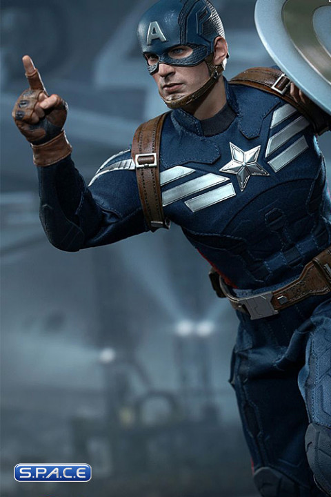 1/6 Scale Captain America - Stealth S.T.R.I.K.E. Suit Movie Masterpiece MMS242 (Captain America - The Winter Soldier)