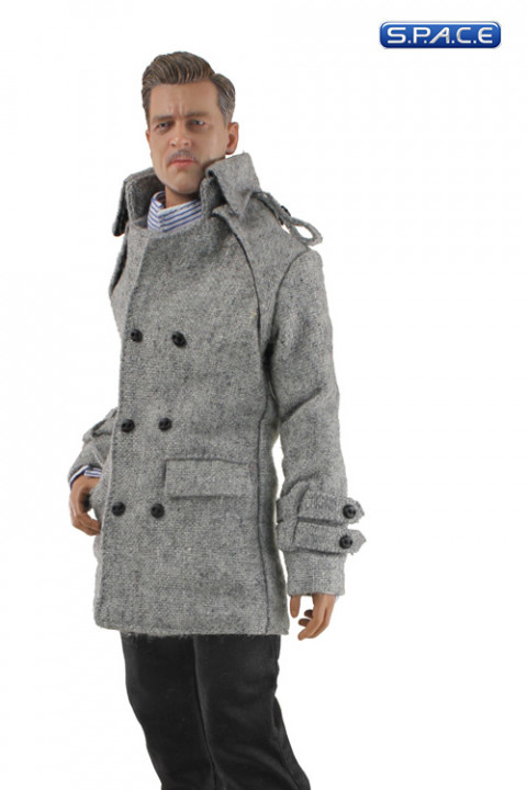 1/6 Scale Mens Trench Coat Set