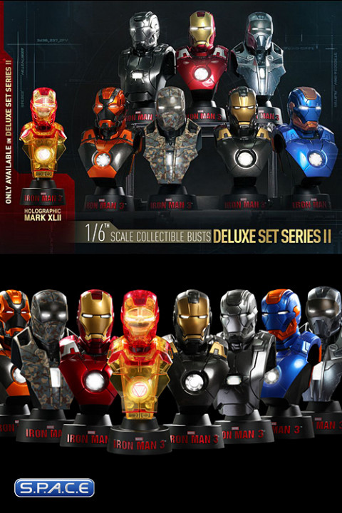 1/6 Scale Collectible Busts Series 2 (Iron Man 3)