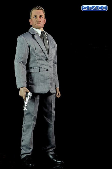 1/6 Scale Agent James with Grey Suit Set