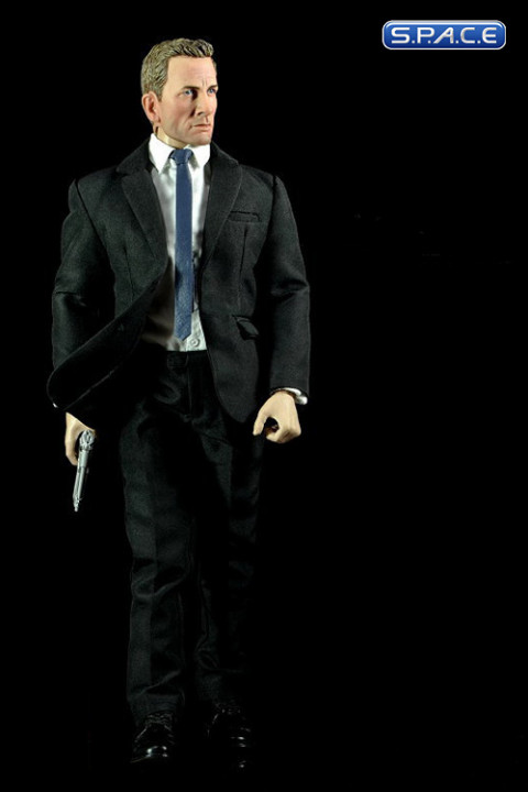 1/6 Scale Agent James with Black Suit Set