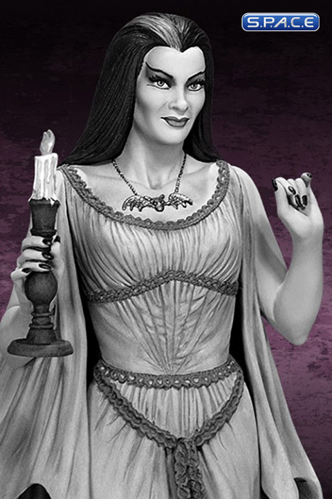 Lily Munster Maquette Black and White Edition (The Munsters)