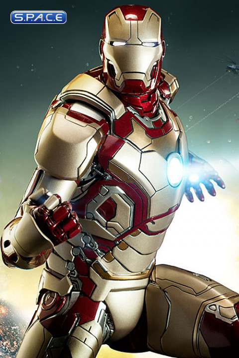 Iron Man Mark 42 Quarter Scale Maquette Iron Man 3